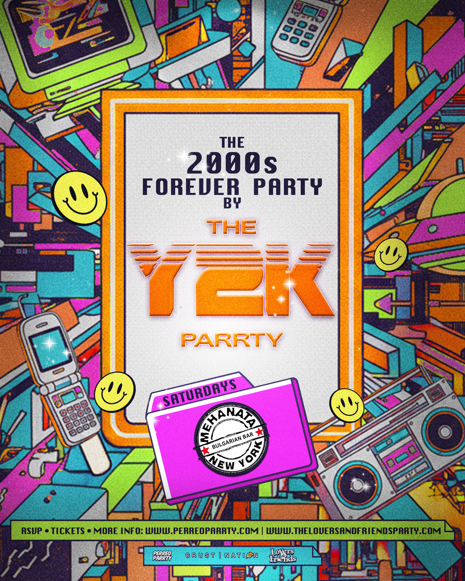 The 2000s Forever Parrty by THE Y2K Parrty - Saturdays at Mehanata NYC