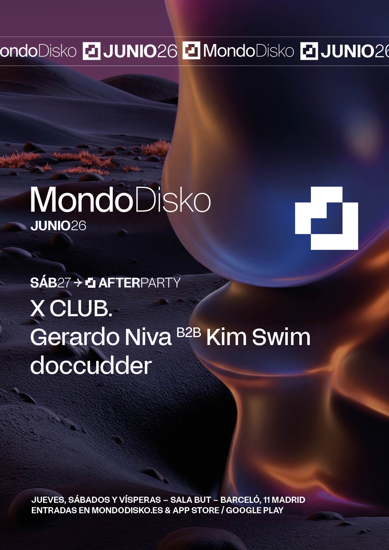 AFTERPARTY: X CLUB / Gerardo Niva B2B KIM SWIM / doccudder