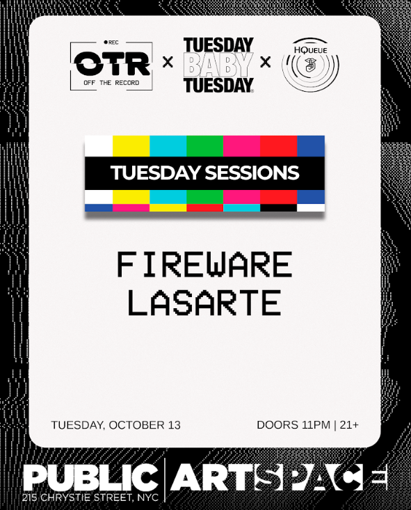Off The Record - Tuesday Sessions at PUBLIC Hotel