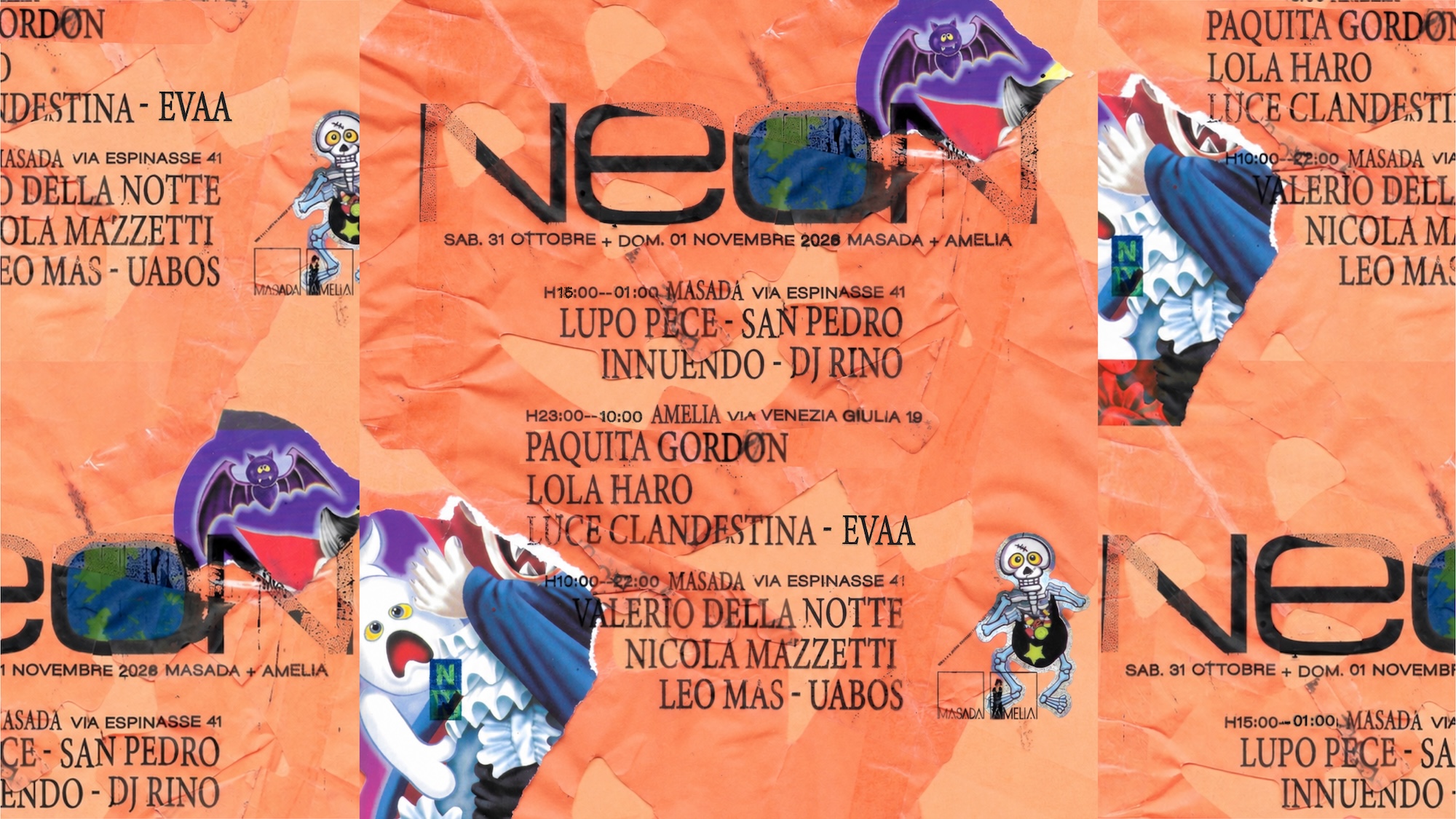 NeonAmelia // Paquita Gordon // Lola Haro
