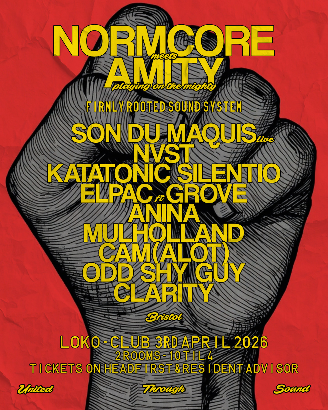 Amity X NormCore at Loco Klub [Powered by Firmly Rooted]