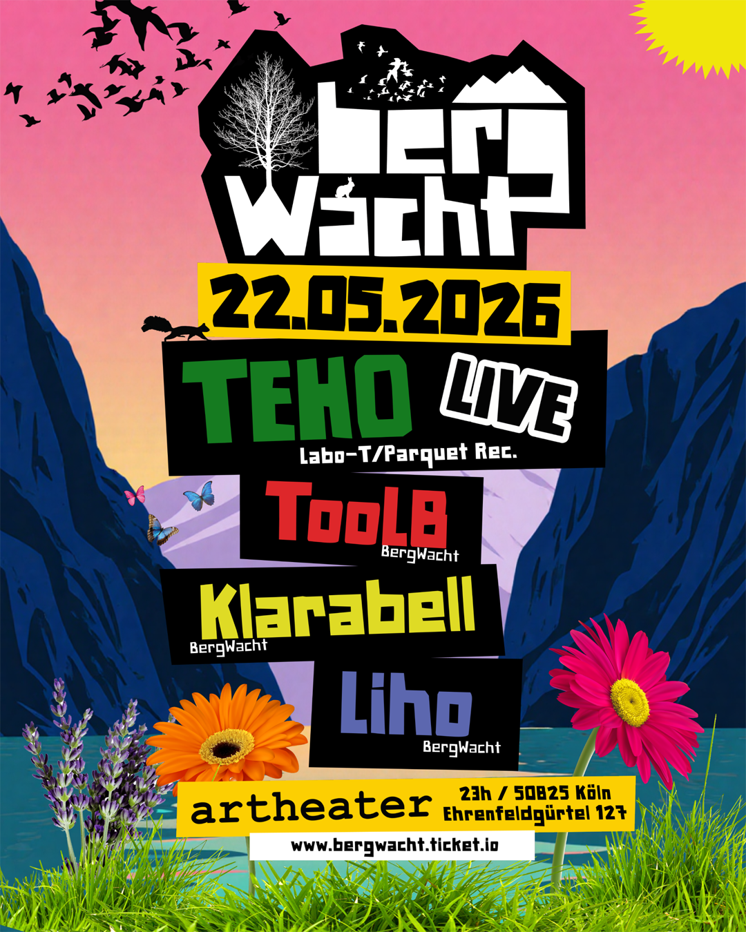 BergWacht with Teho LIVE