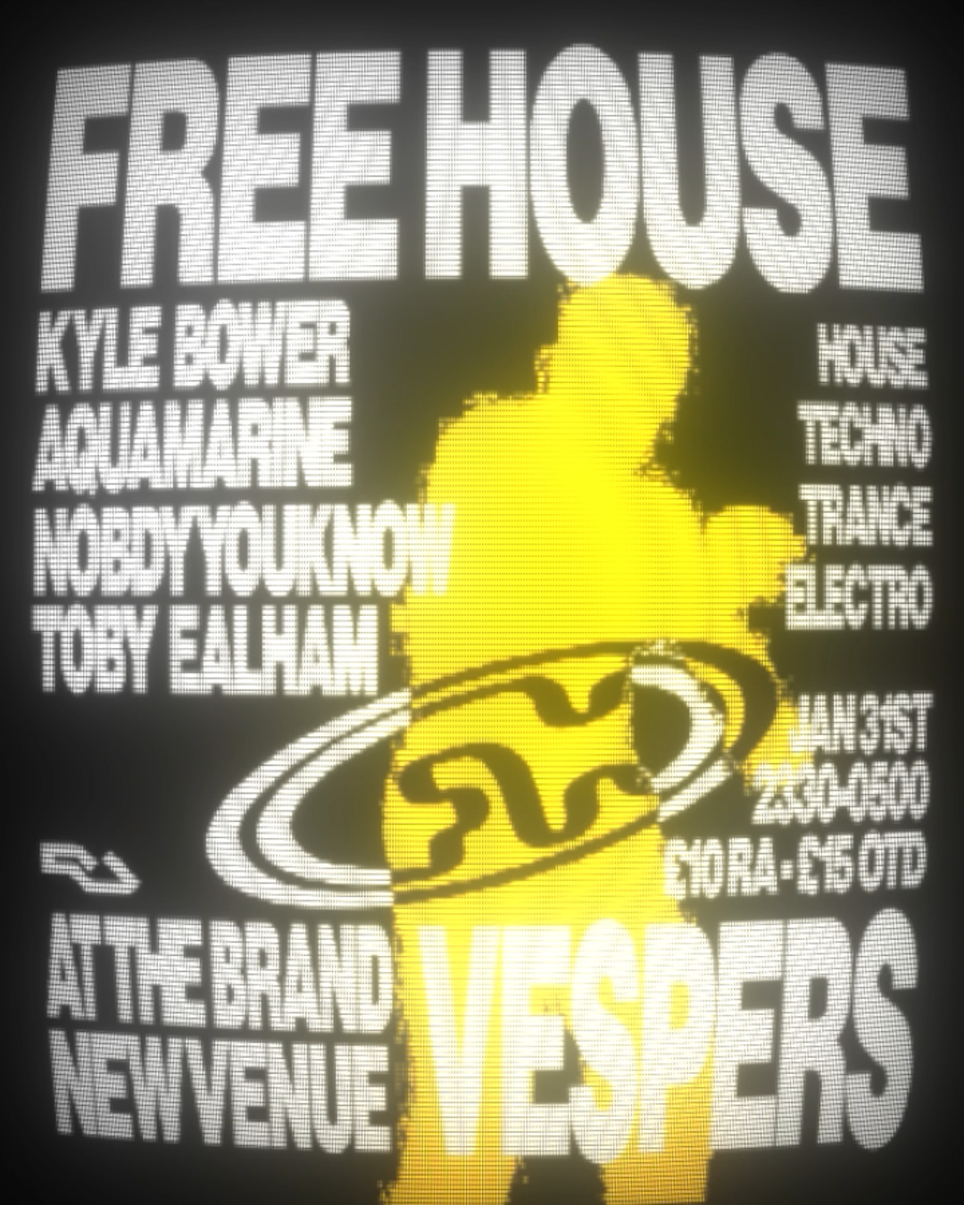 FREE HOUSE: Kyle Bower, Aquamarine, NobdyYouKnow, Toby Ealham