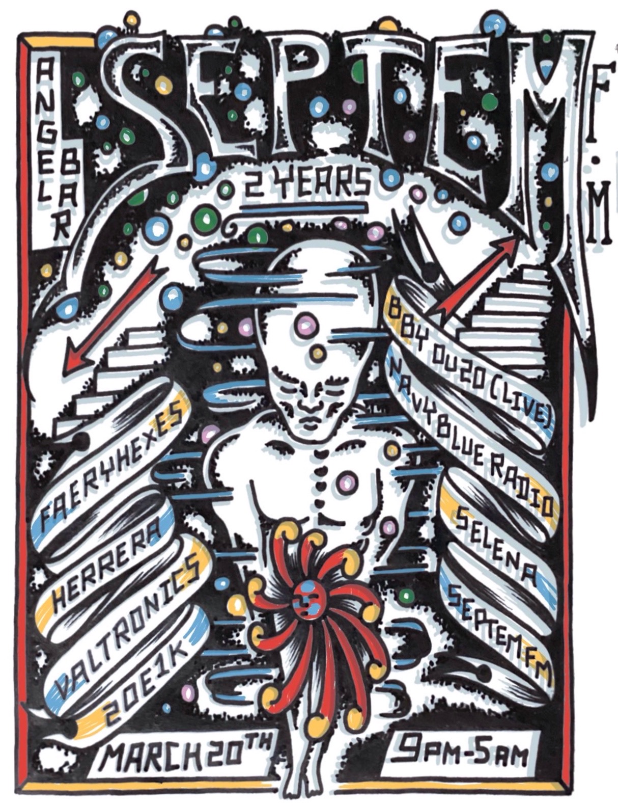 Septem Fm Two Year Anniversary w/ Baby Ouzo, Navyblue Radio & Selena