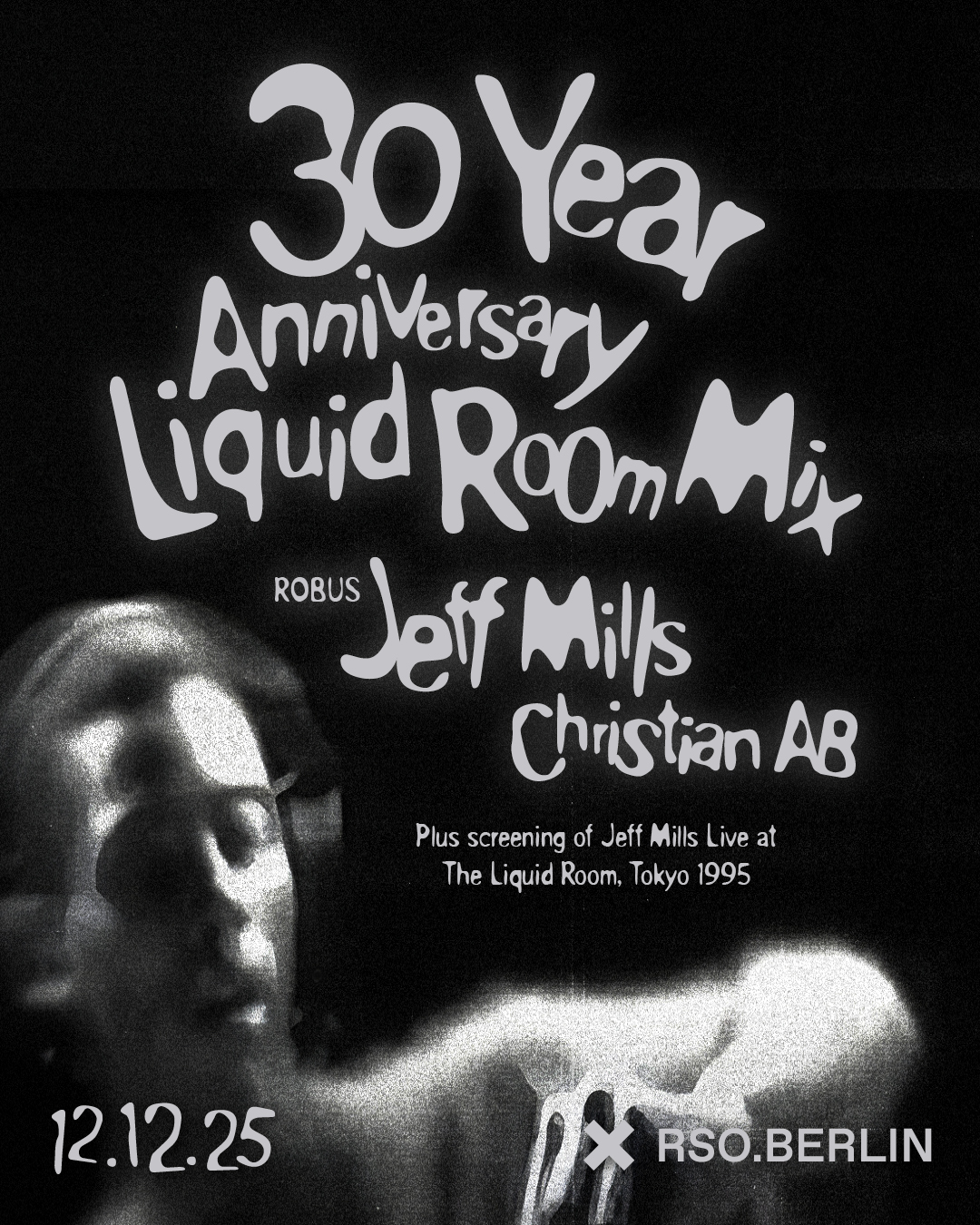 Jeff Mills adds dates to Live At The Liquid Room global tour