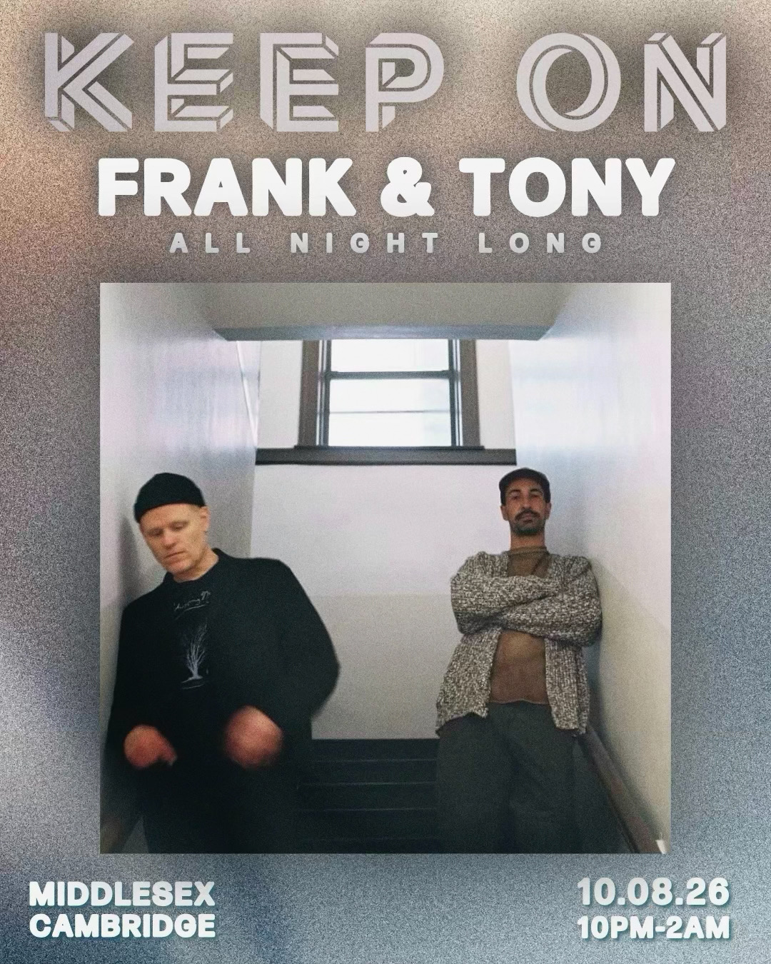 KEEP ON - Frank & Tony (OPEN TO CLOSE)