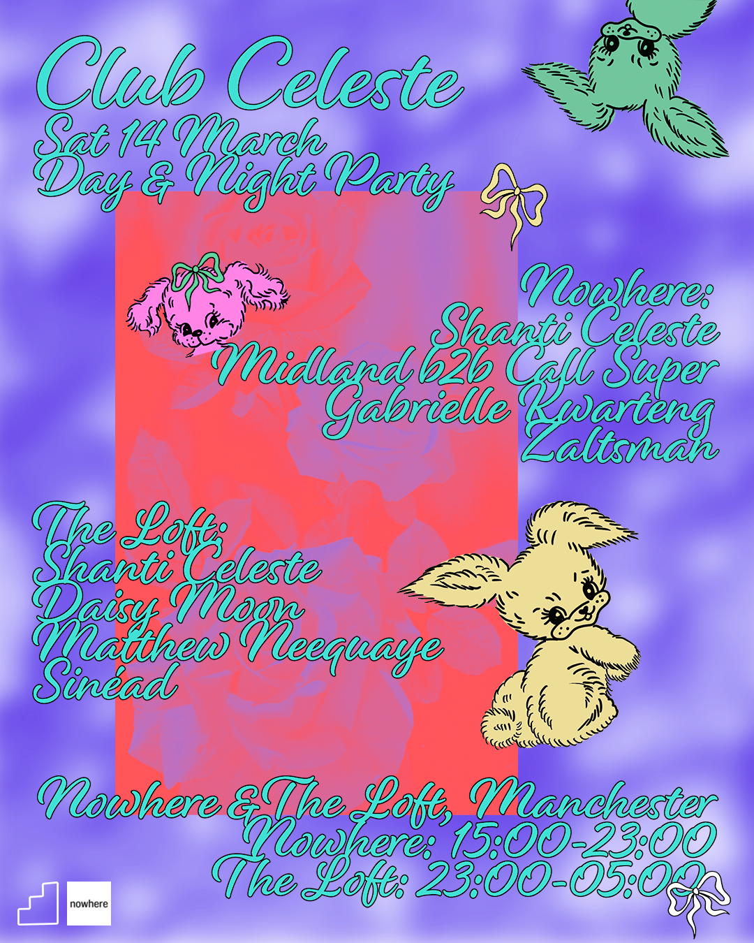 Club Celeste Afters: Shanti Celeste, Daisy Moon, Matthew Neequaye & Sinéad