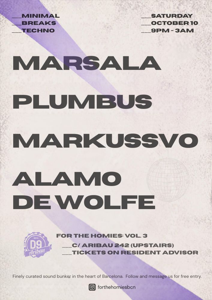 For the Homies (Vol. 3) // Minimal+Deep+Breaks+Techno