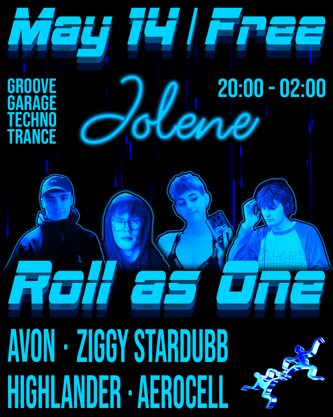 Jolene x ROLL AS ONE