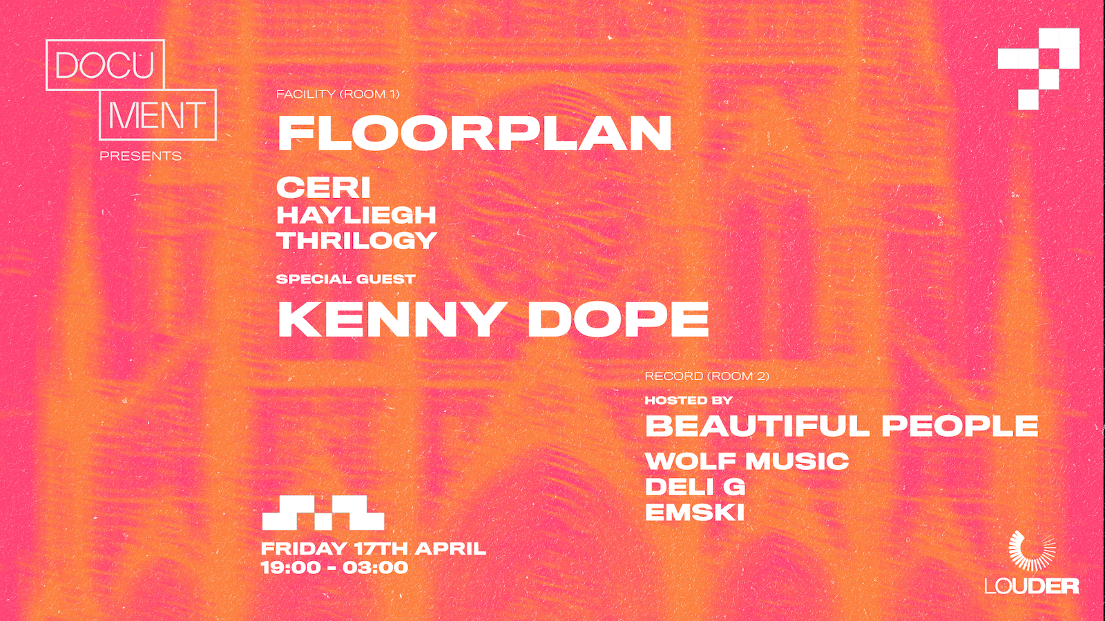Document presents: Floorplan, Kenny Dope [Special Guest]