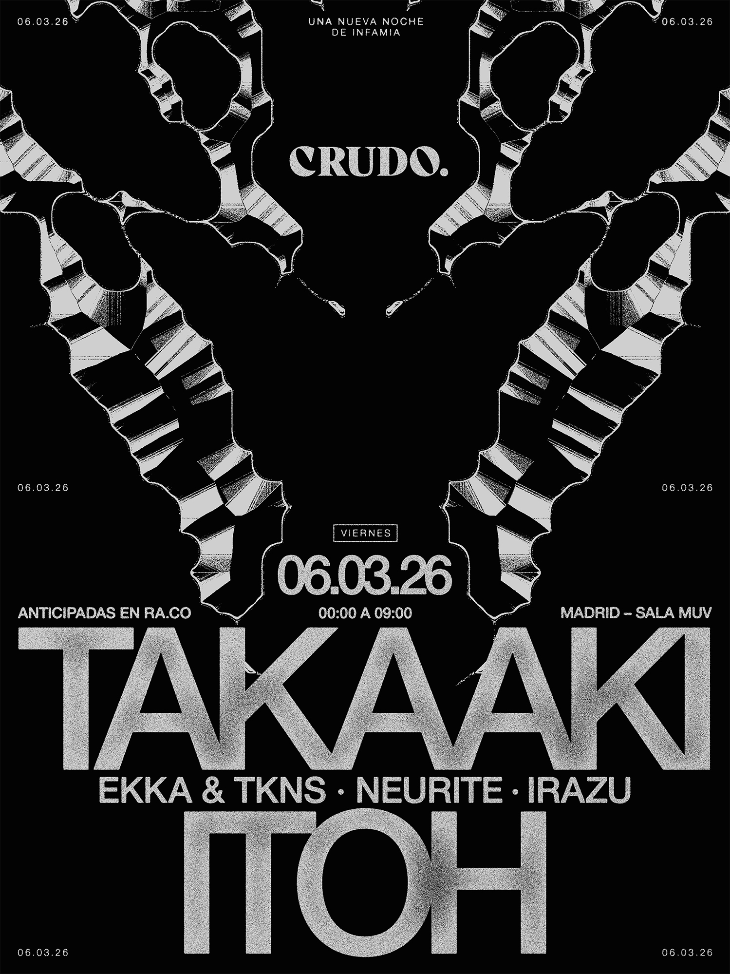 CRUDO presenta: Takaaki Itoh