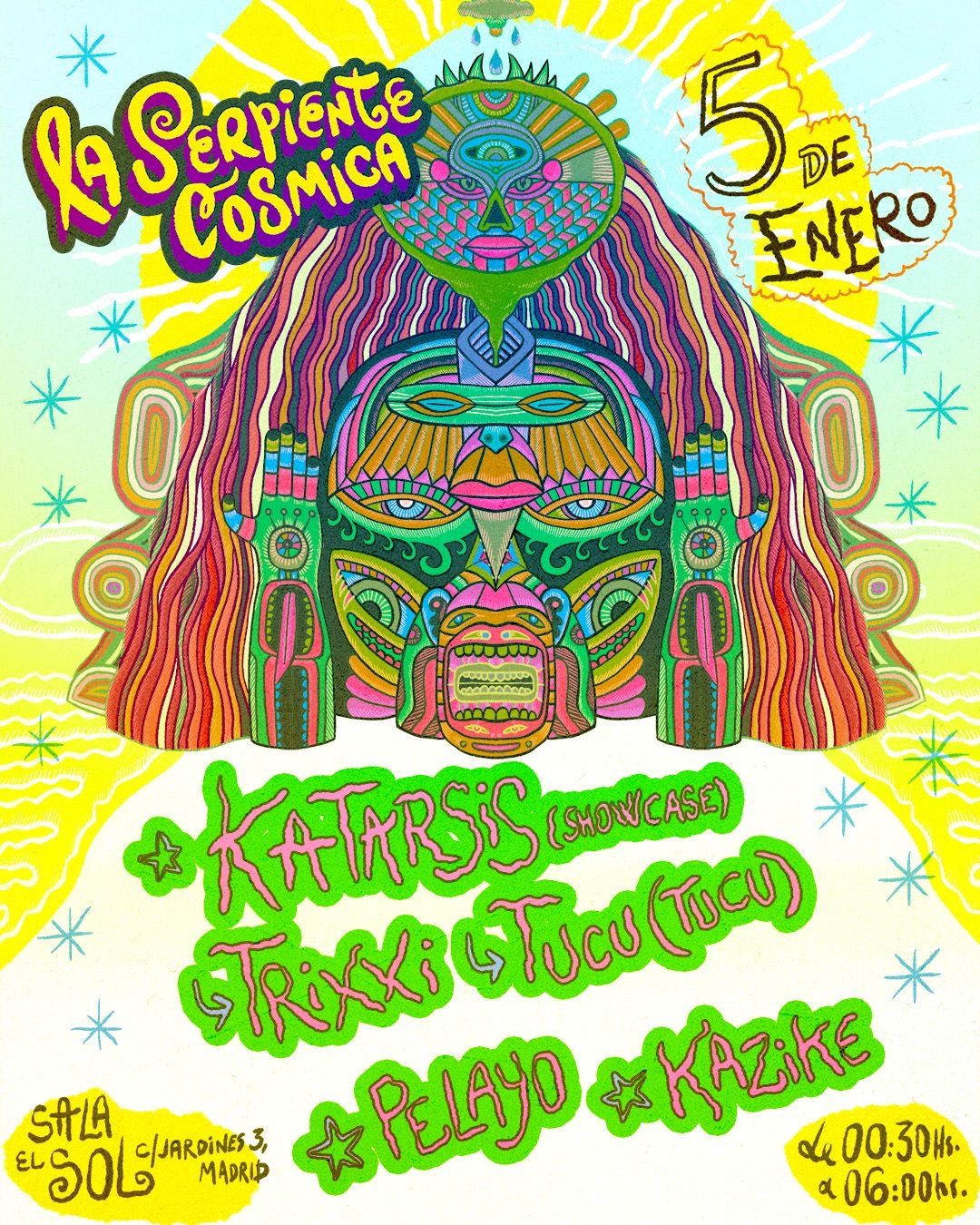 La Serpinte Cósmica/ Katarsis Noche de Reinas y Reyes