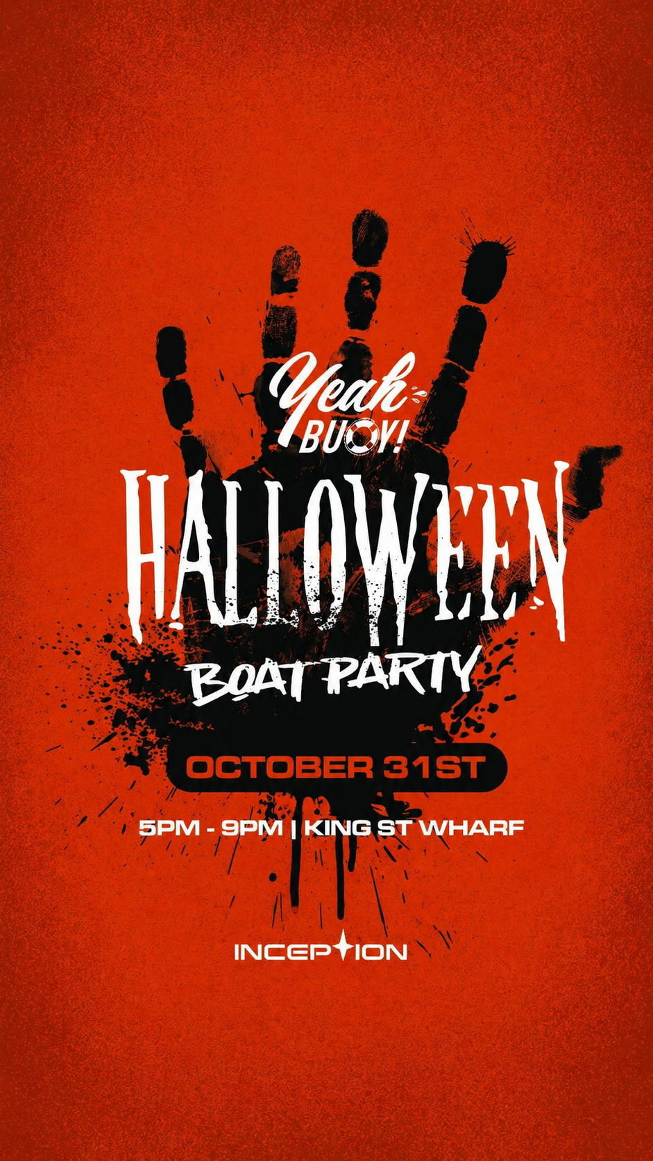 Yeah Buoy - Halloween Boat Party