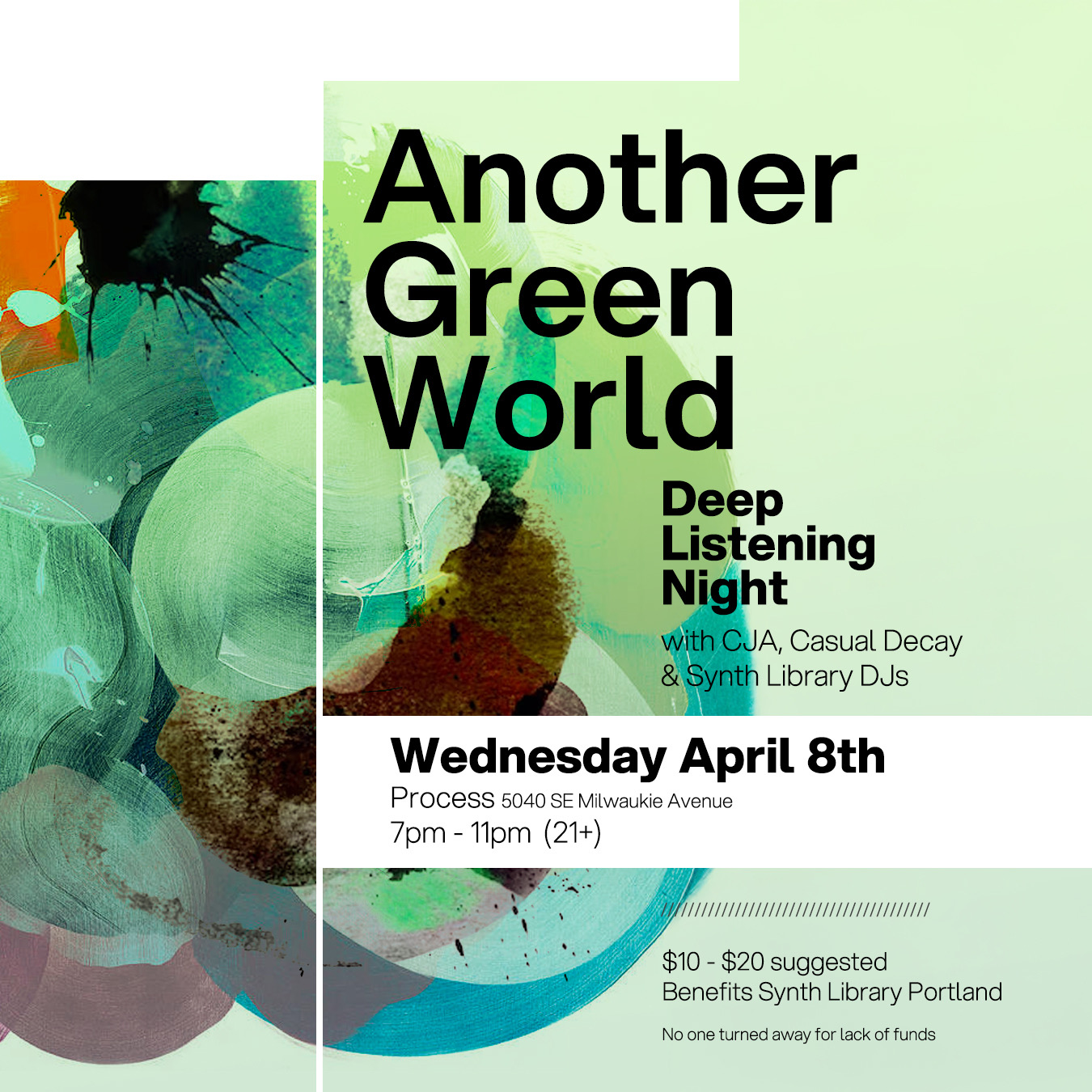 Another Green World: Deep Listening Night with Synth Library Portland