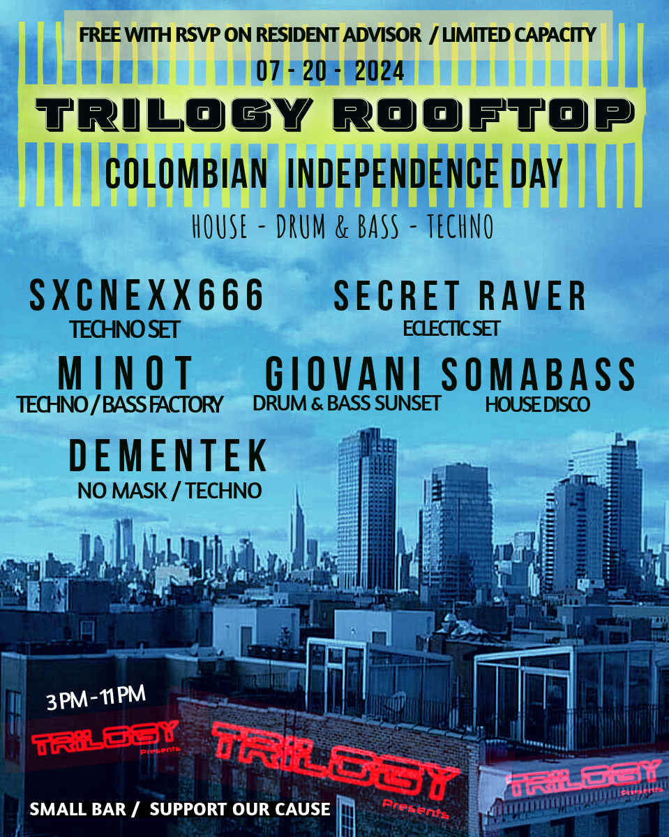 Trilogy Rooftop (FREE ENTRANCE) 