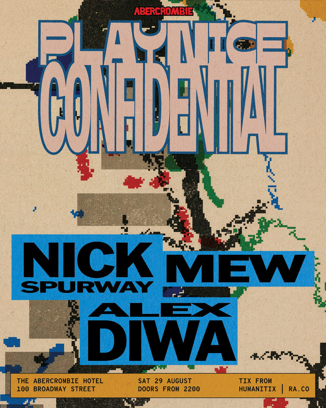 PLAYNICE CONFIDENTIAL 012 - Mew + Nick Spurway + Alex Diwa