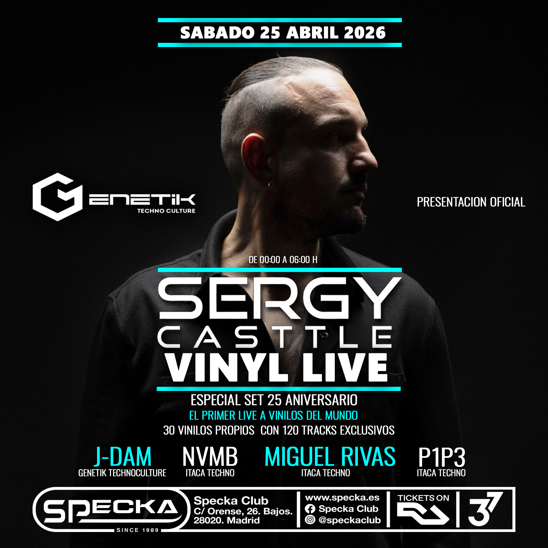Genetik Techno Culture (Special 25Th Anniversary Set) I Specka Club