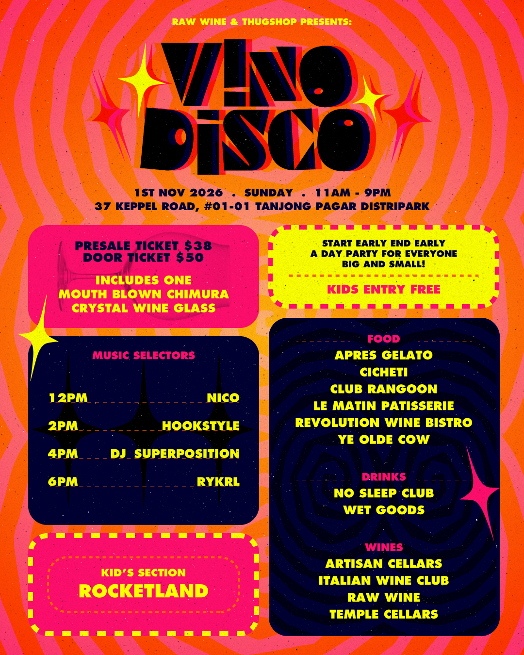 THUGSHOP x RAW WINE PRESENT: VINO DISCO 2.0