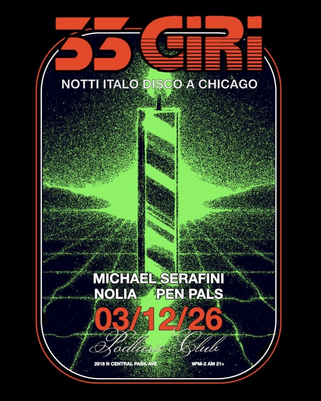 33 GIRI - NOTTI ITALO DISCO