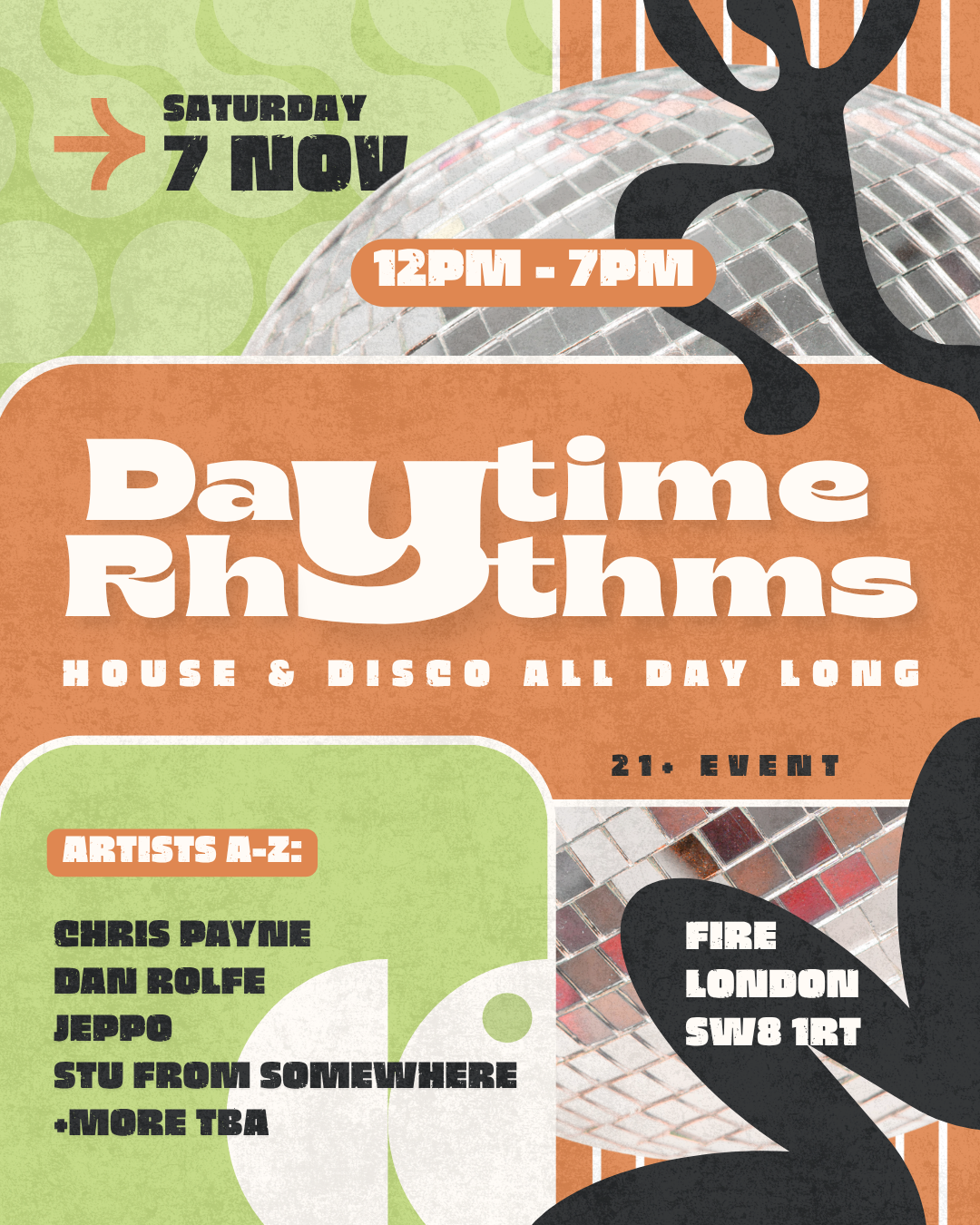 Daytime Rhythms - House & Disco Day Party