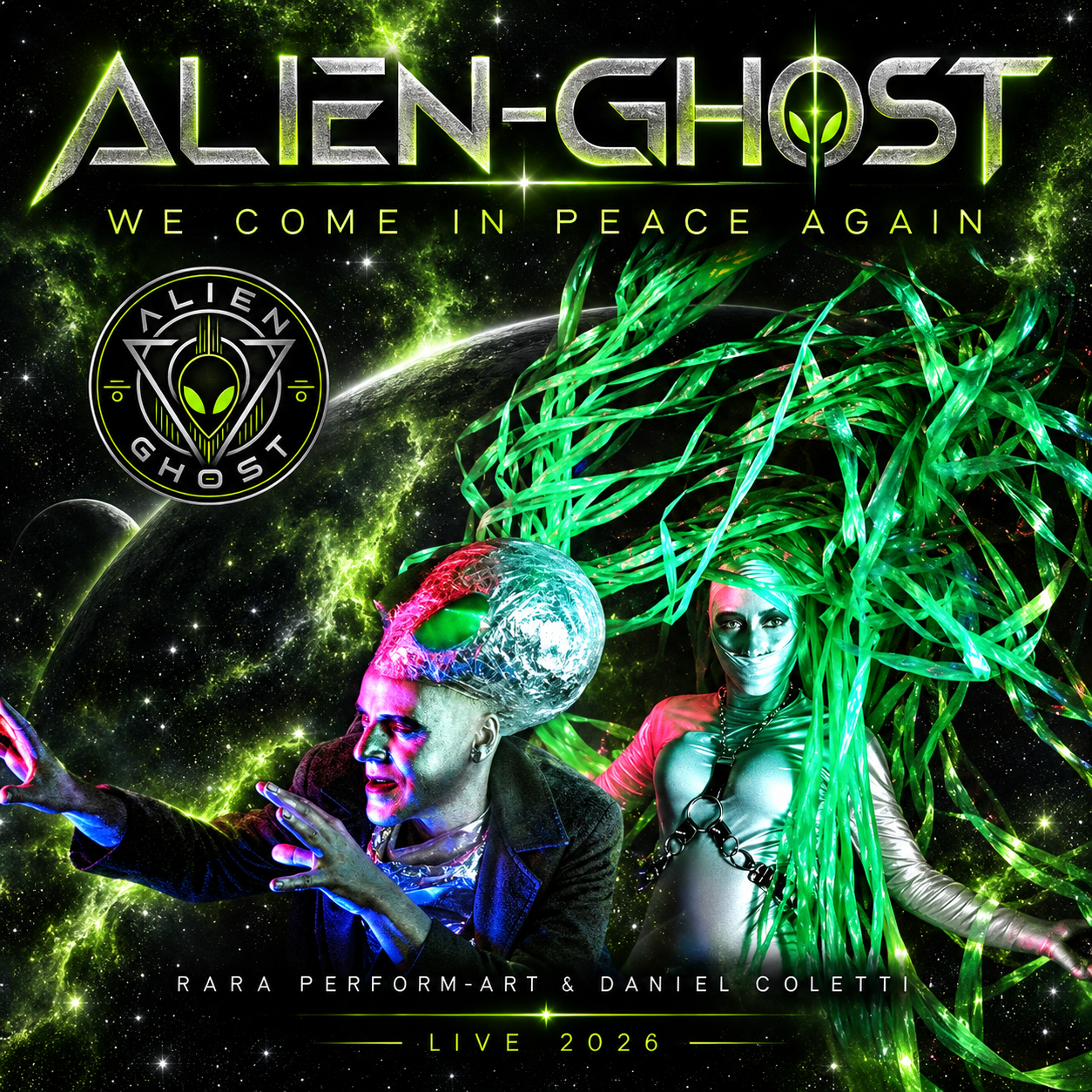 MissVergnügen presents ALIEN GHOST - live