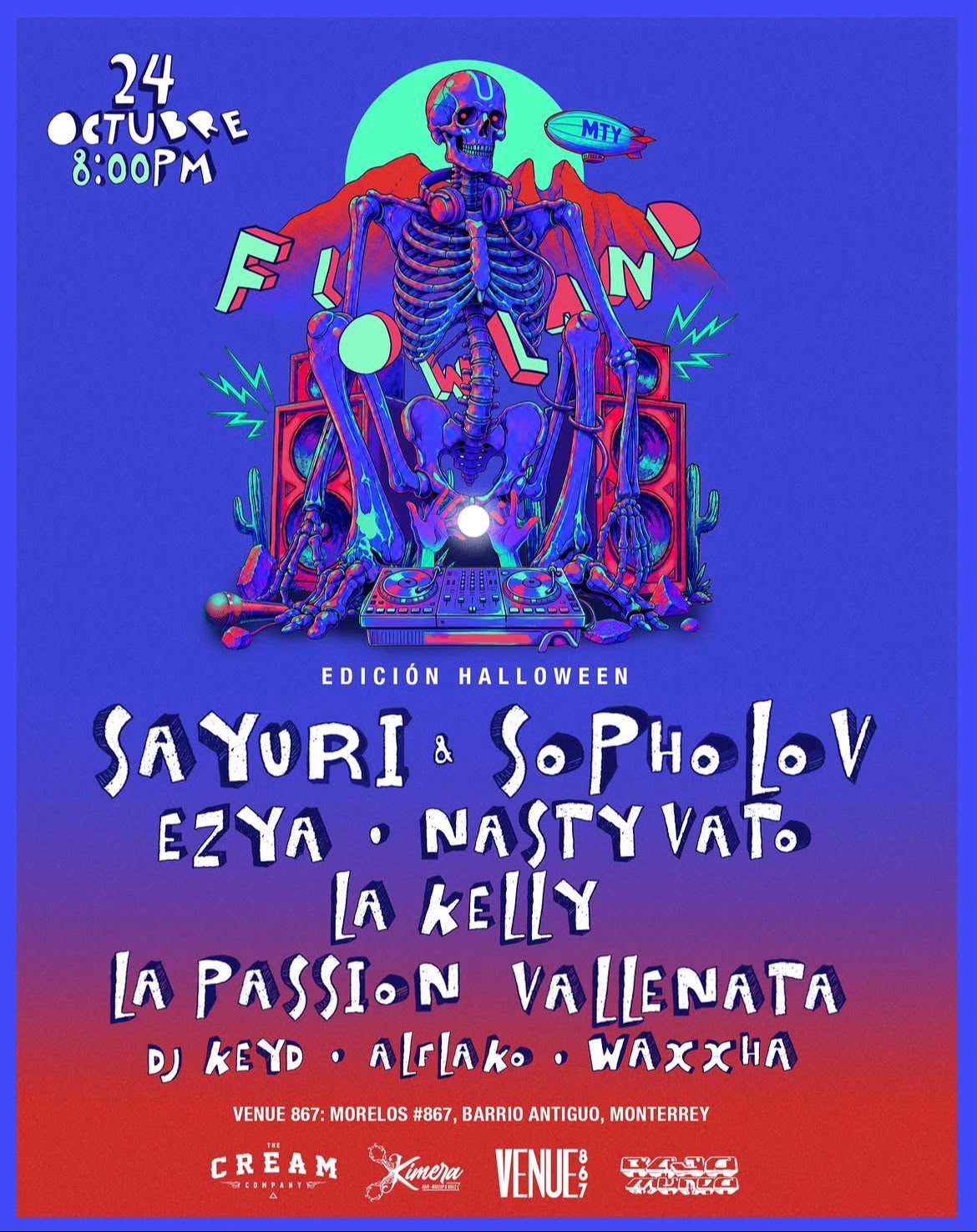 Flyer de Flowland