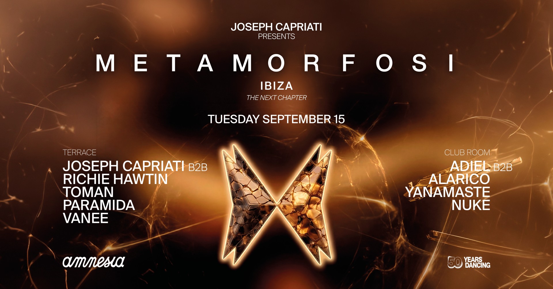 Joseph Capriati presents Metamorfosi