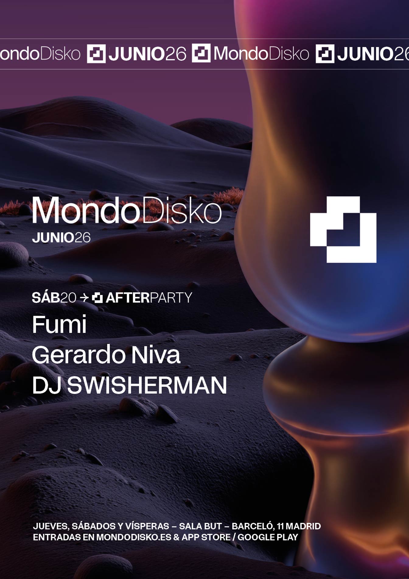 AFTERPARTY: Fumi / Gerardo Niva / DJ SWISHERMAN