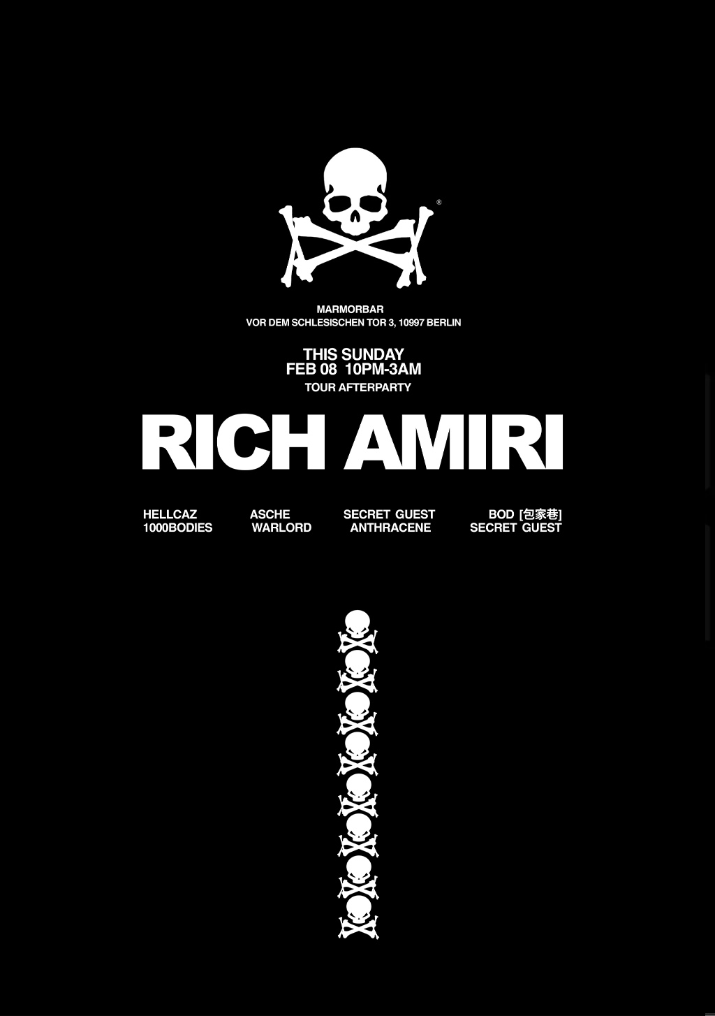 [8]: RICH AMIRI AFTERPARTY [2 STAGES]