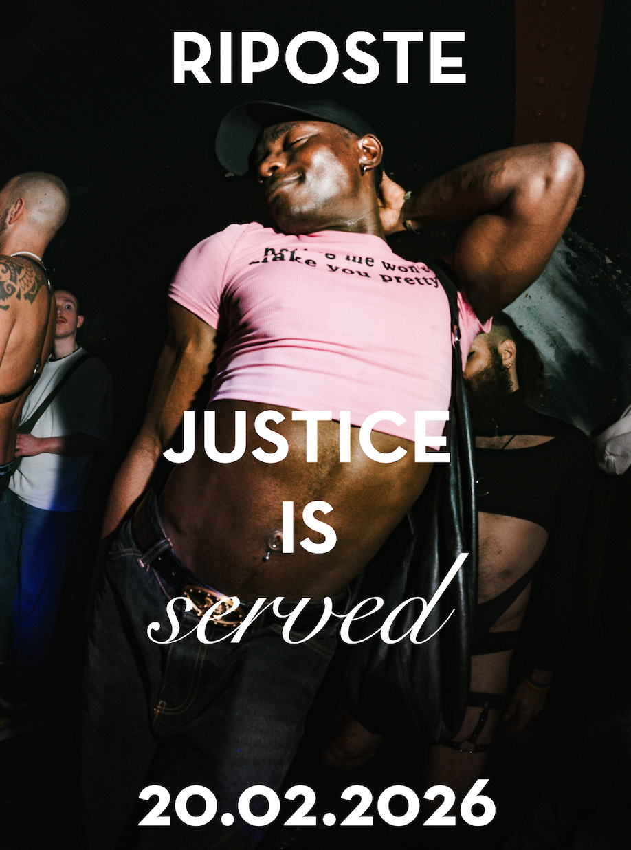 Riposte - QUEER RAVE - 5 rooms - 2 dance floors - performance space - art installations