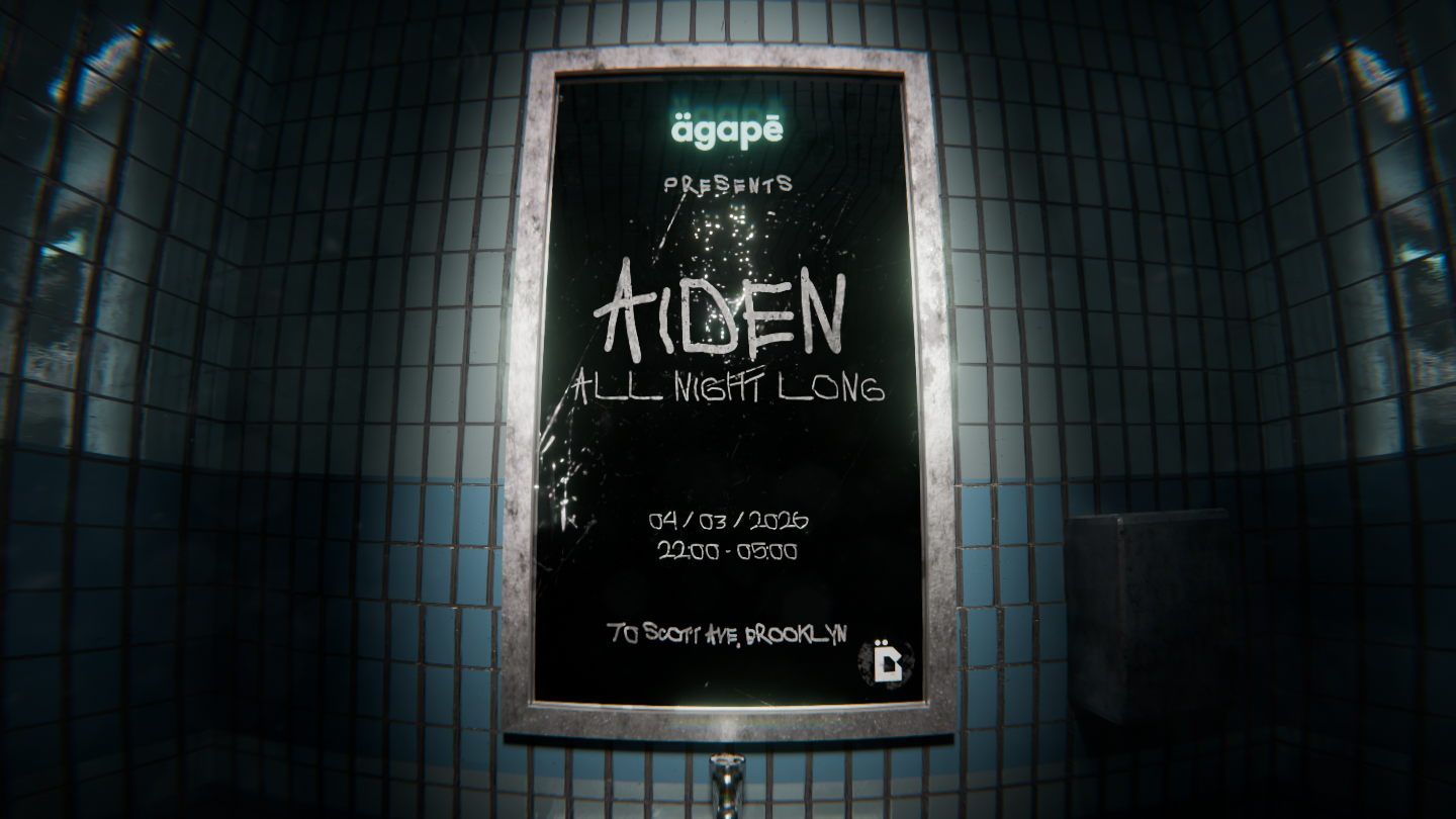 AGAPĒ PRESENTS: AIDEN - ALL NIGHT LONG