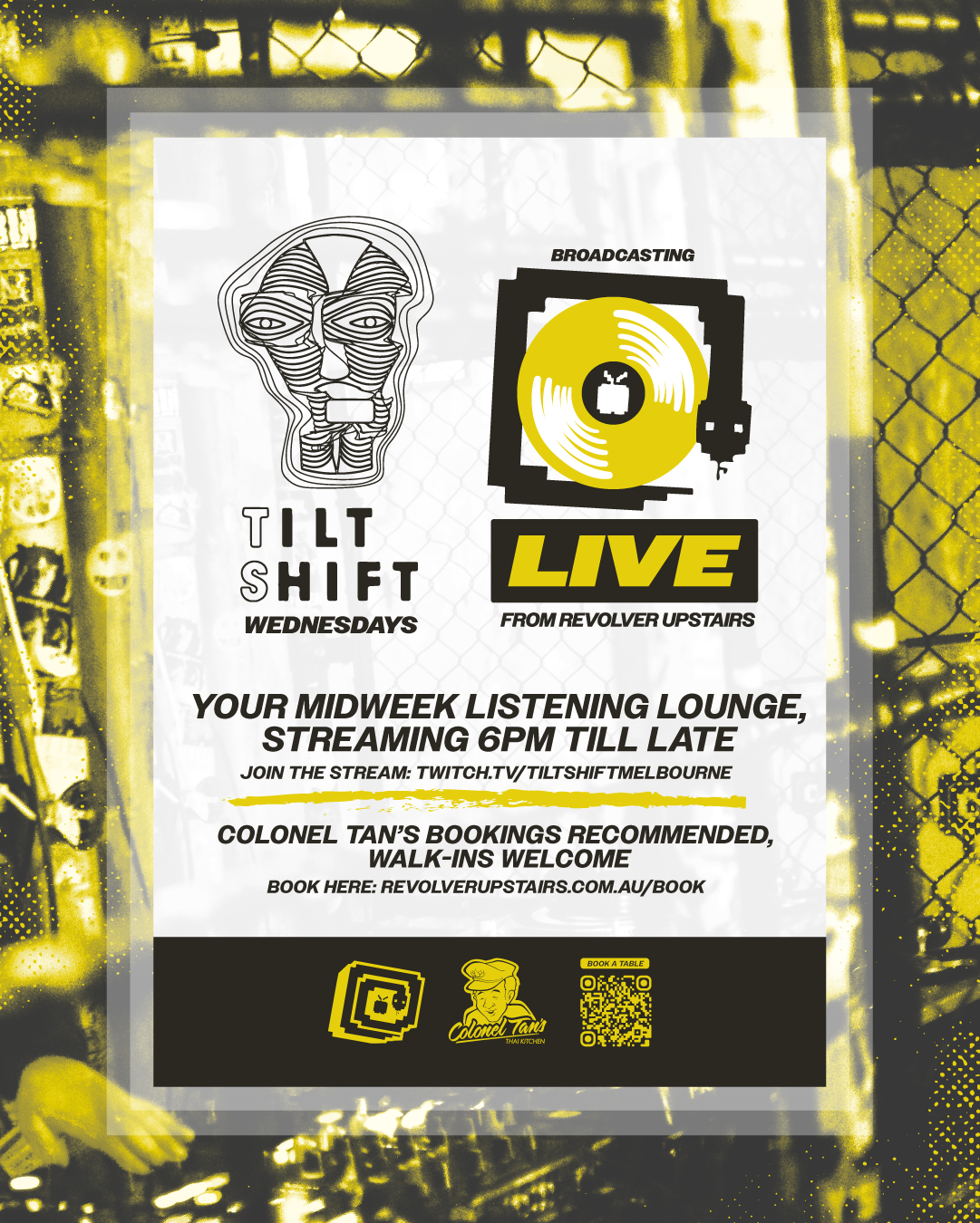 Tilt Shift Wednesdays — 99 PRBLMZ Takeover