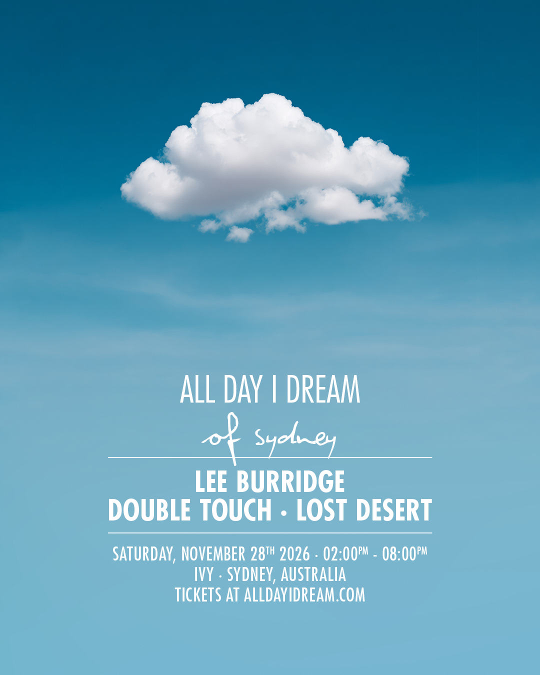 All Day I Dream of Sydney