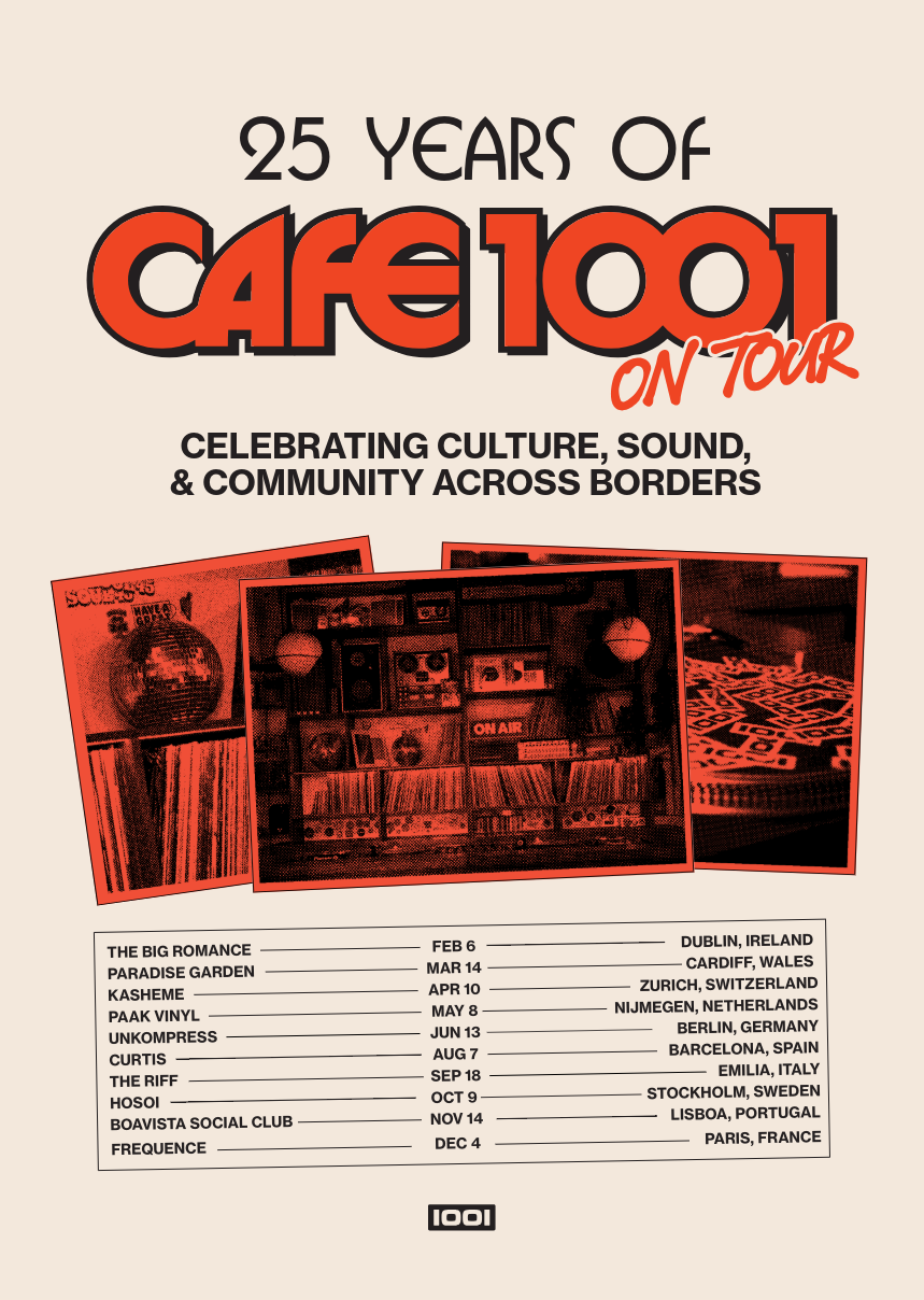 25 Years of Cafe 1001 On Tour - Paradise Garden, Cardiff