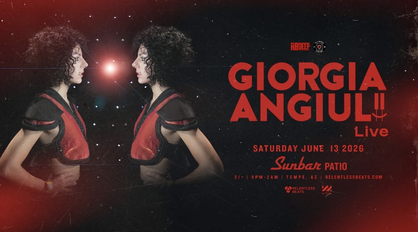 Techno Snobs X Relentless Beats presents: Giorgia Angiuli