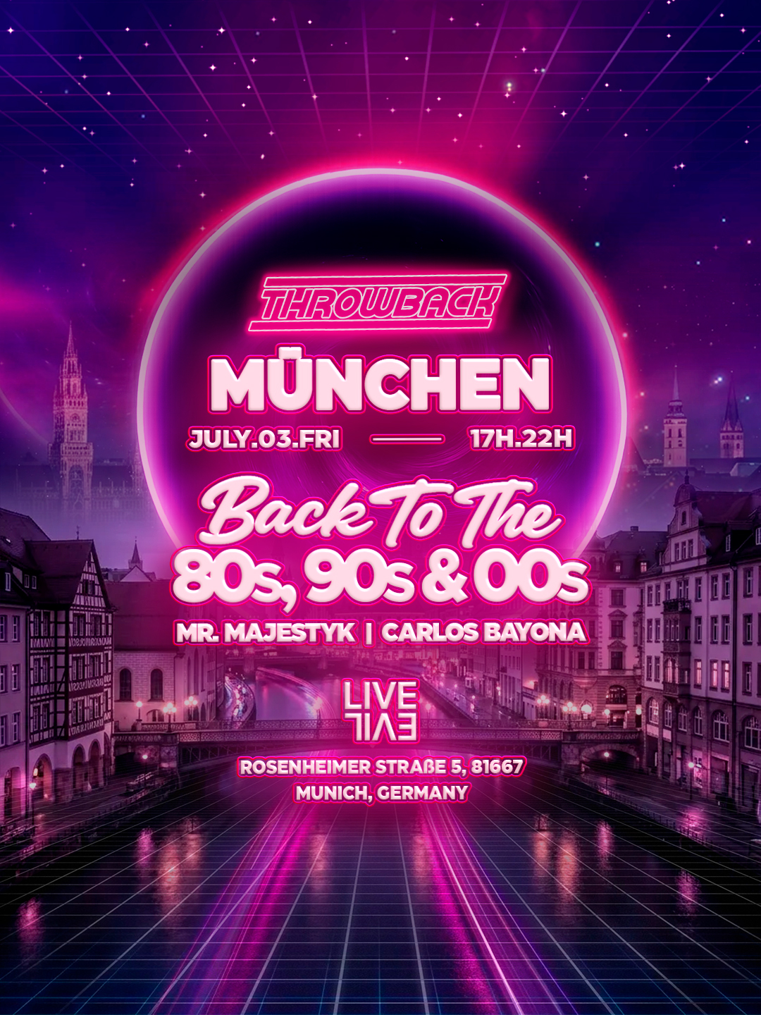 Throwback MÜNCHEN - Back to 80s, 90s & 00s