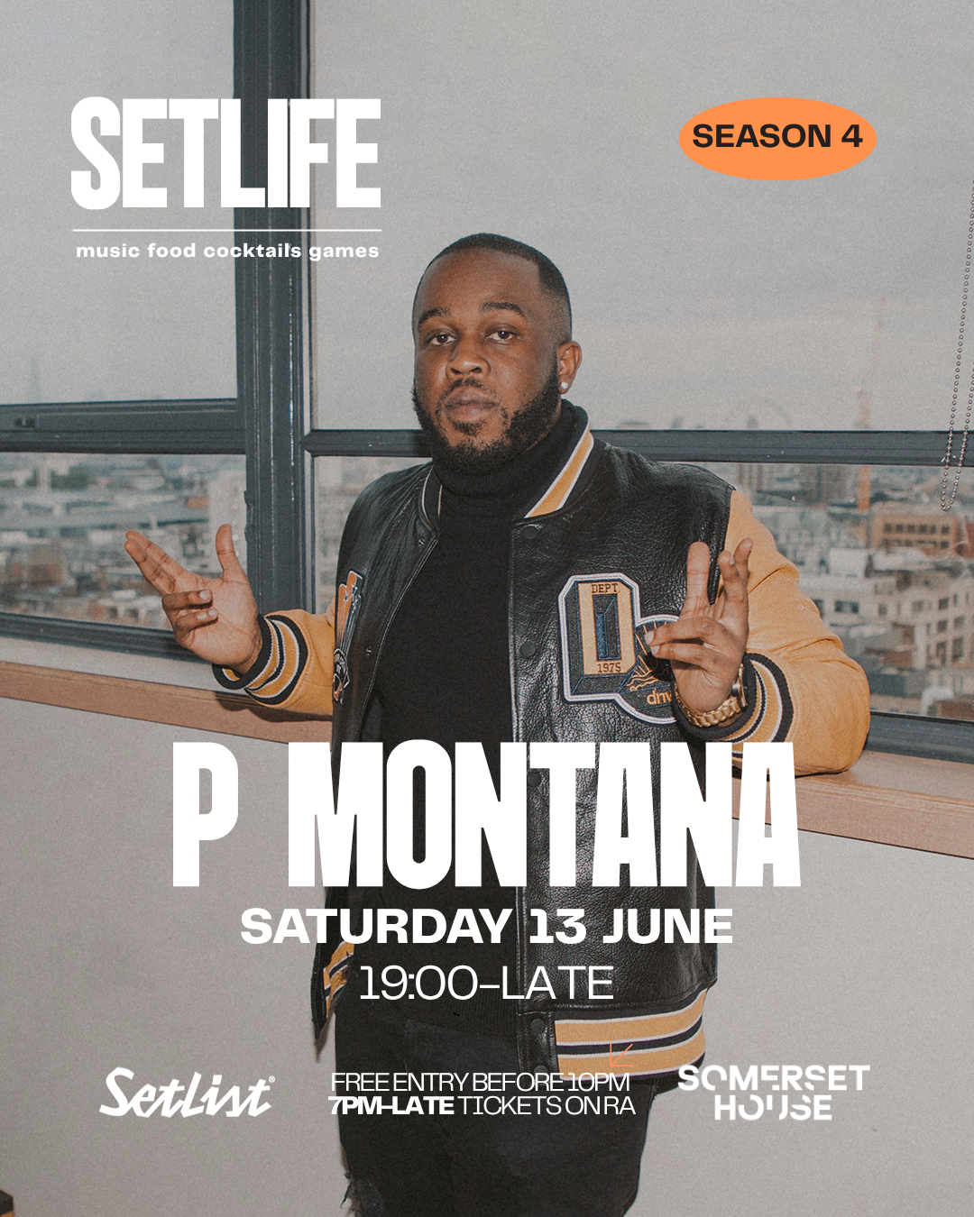 SETLIFE presents P Montana: JUNE 13TH