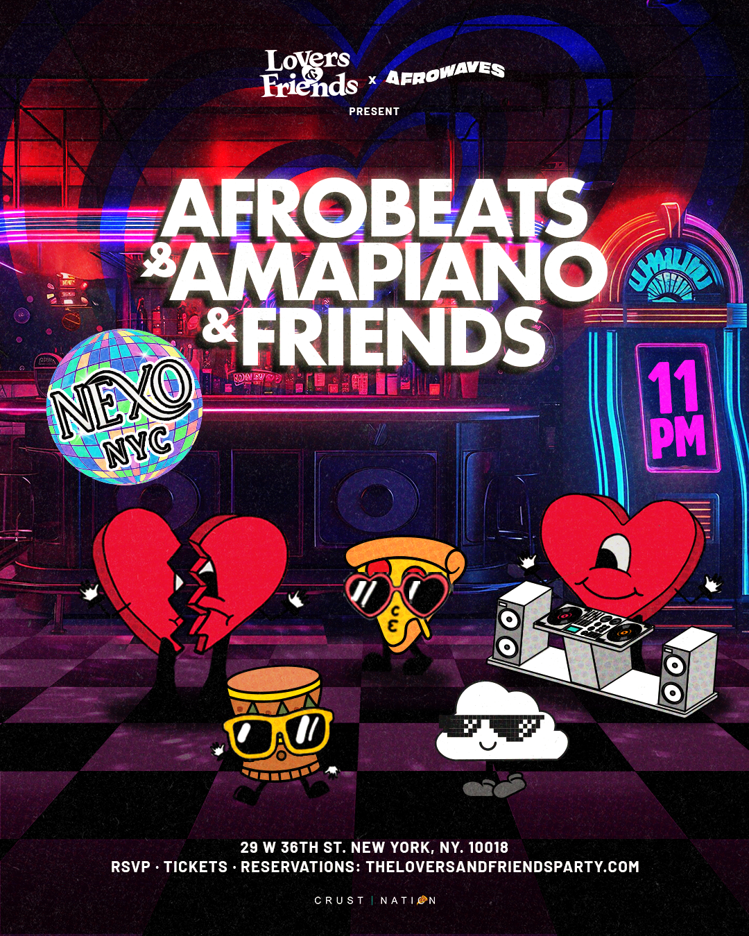 AFROBEATS & AMAPIANO: AfroWaves Party NYC