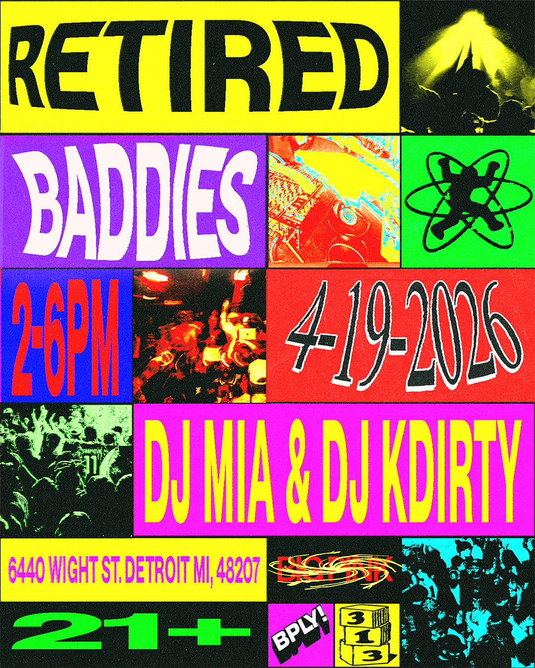 RETIRED BADDIES: SUNDAY DAY PARTY (2000S THROWBACKS)