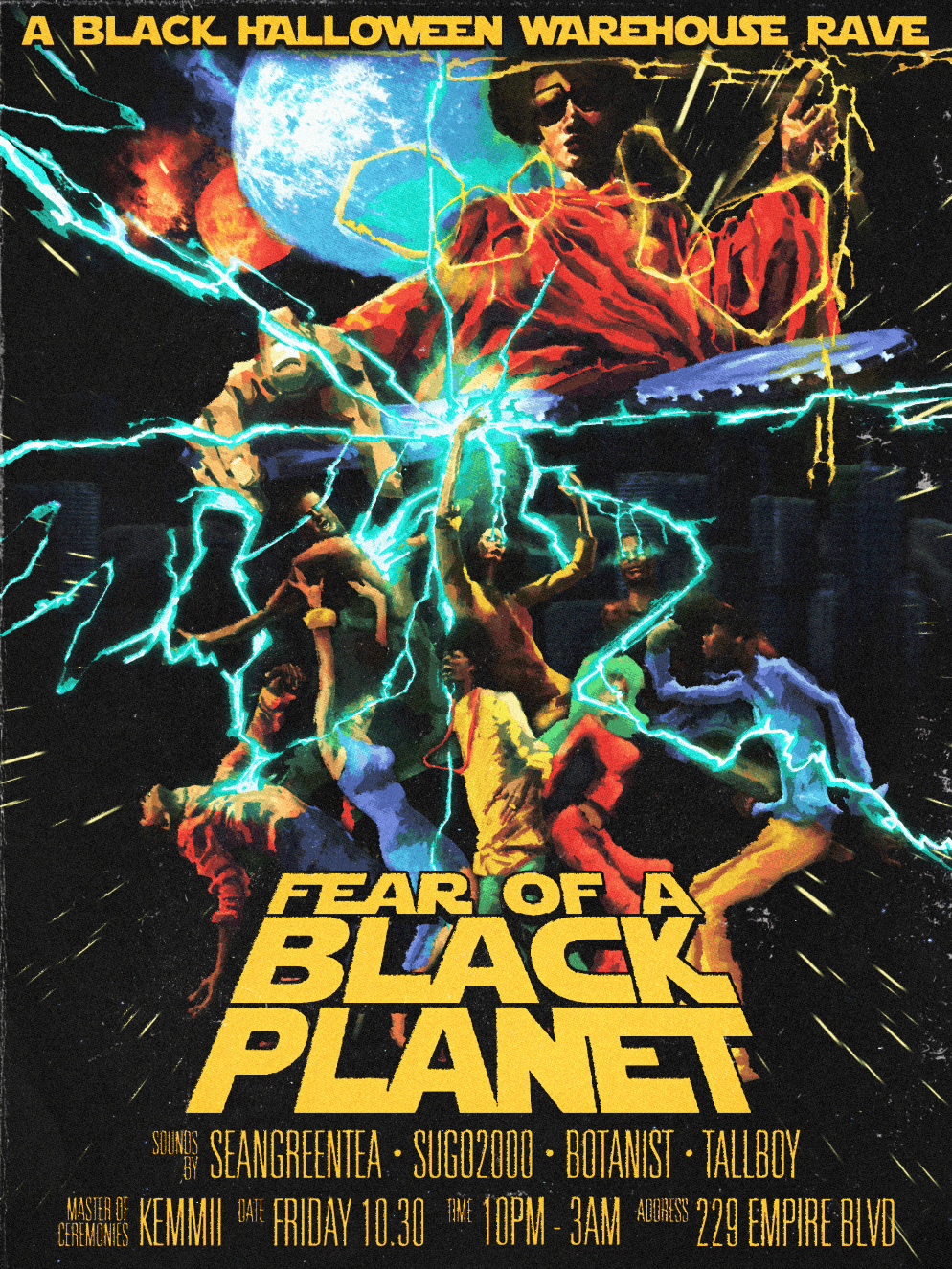 FEAR OF A BLACK PLANET: Botanist, Sugo2000, seangreentea, Tallboy