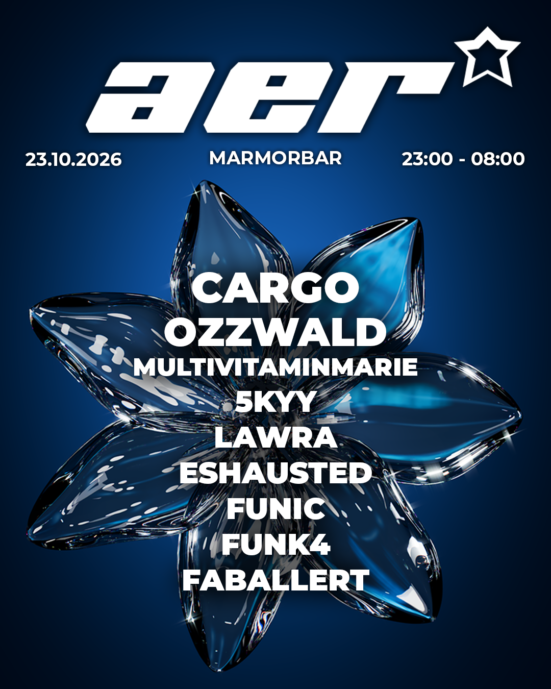 AER @Marmorbar with CARGO, Ozzwald