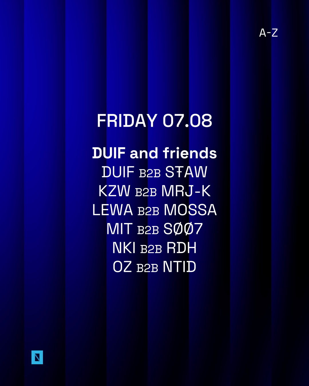 TOFFLER presents DUIF and friends