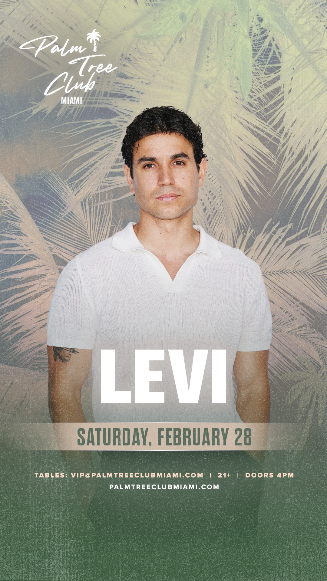 Levi presented by Palm Tree Club Miami