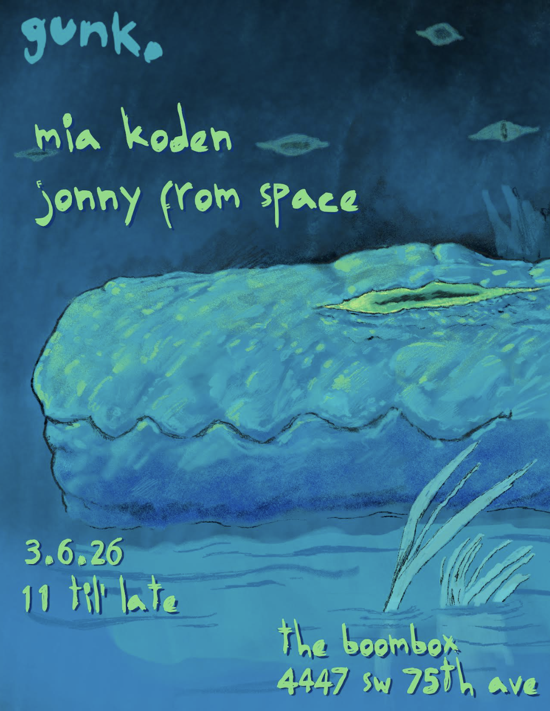 gunk. presents: Mia Koden & Jonny From Space