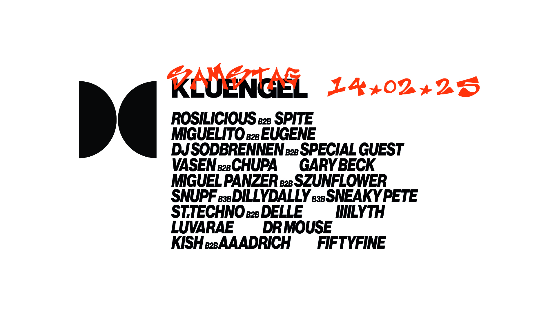 Kluengel Weekender Samstag