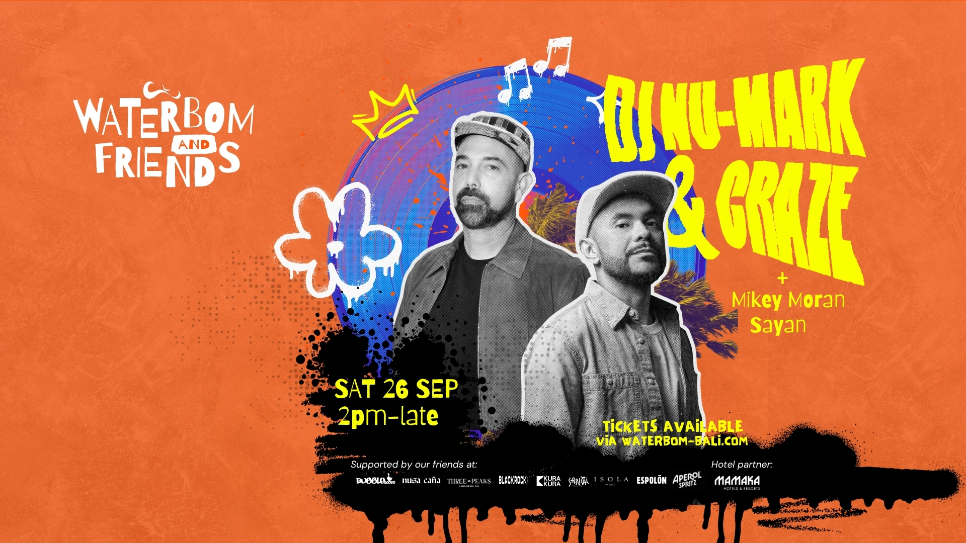 Waterbom & Friends is back on Saturday, 26 September 2026