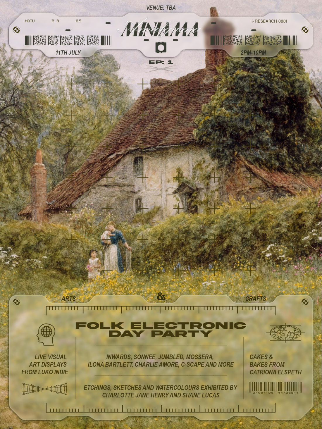 Folk Electronic Day Party (with Inwards, Sonnee, Jumbled…)