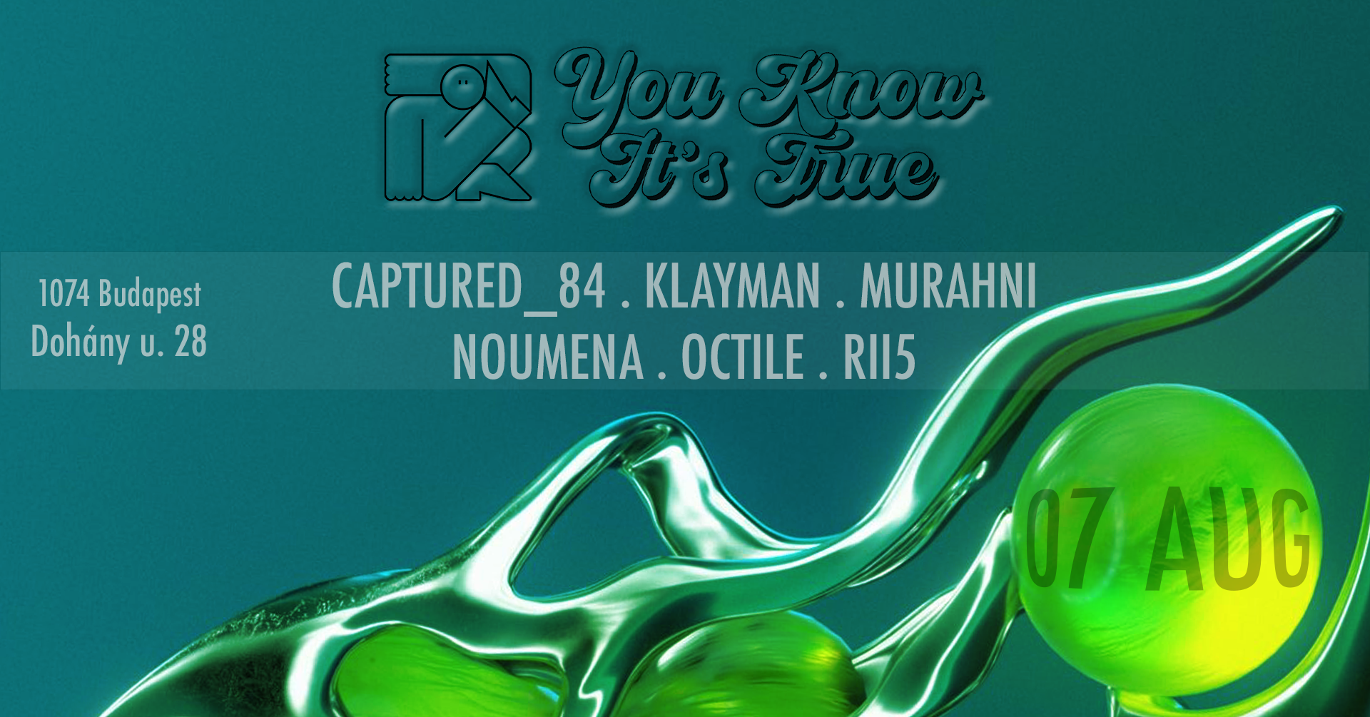 Vinyl only b2b night @ Very Small Club w/ Klayman, Octile, Rii5, Murahni, Noumena, Captured84