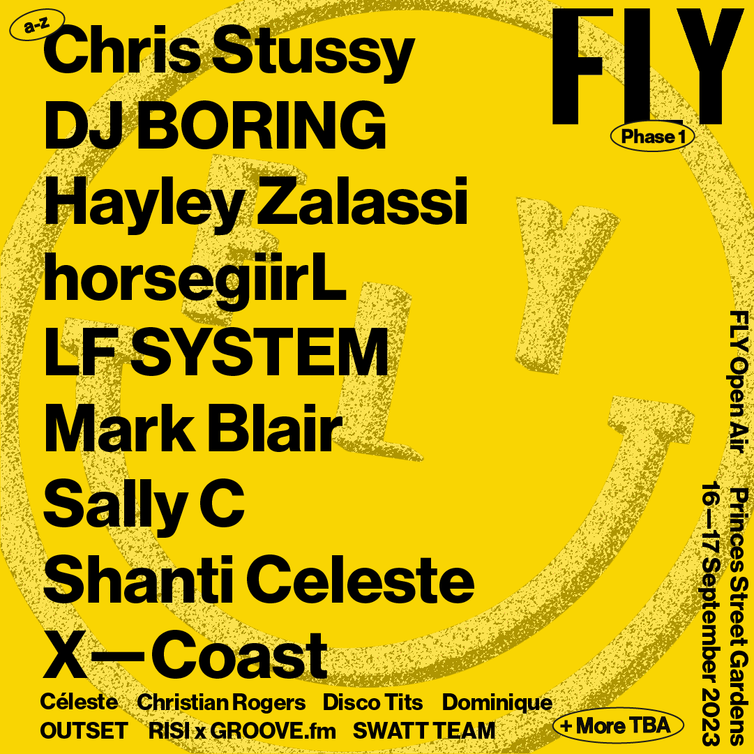 FLY Open Air Festival, 20th & 21st May 2023, Edinburgh