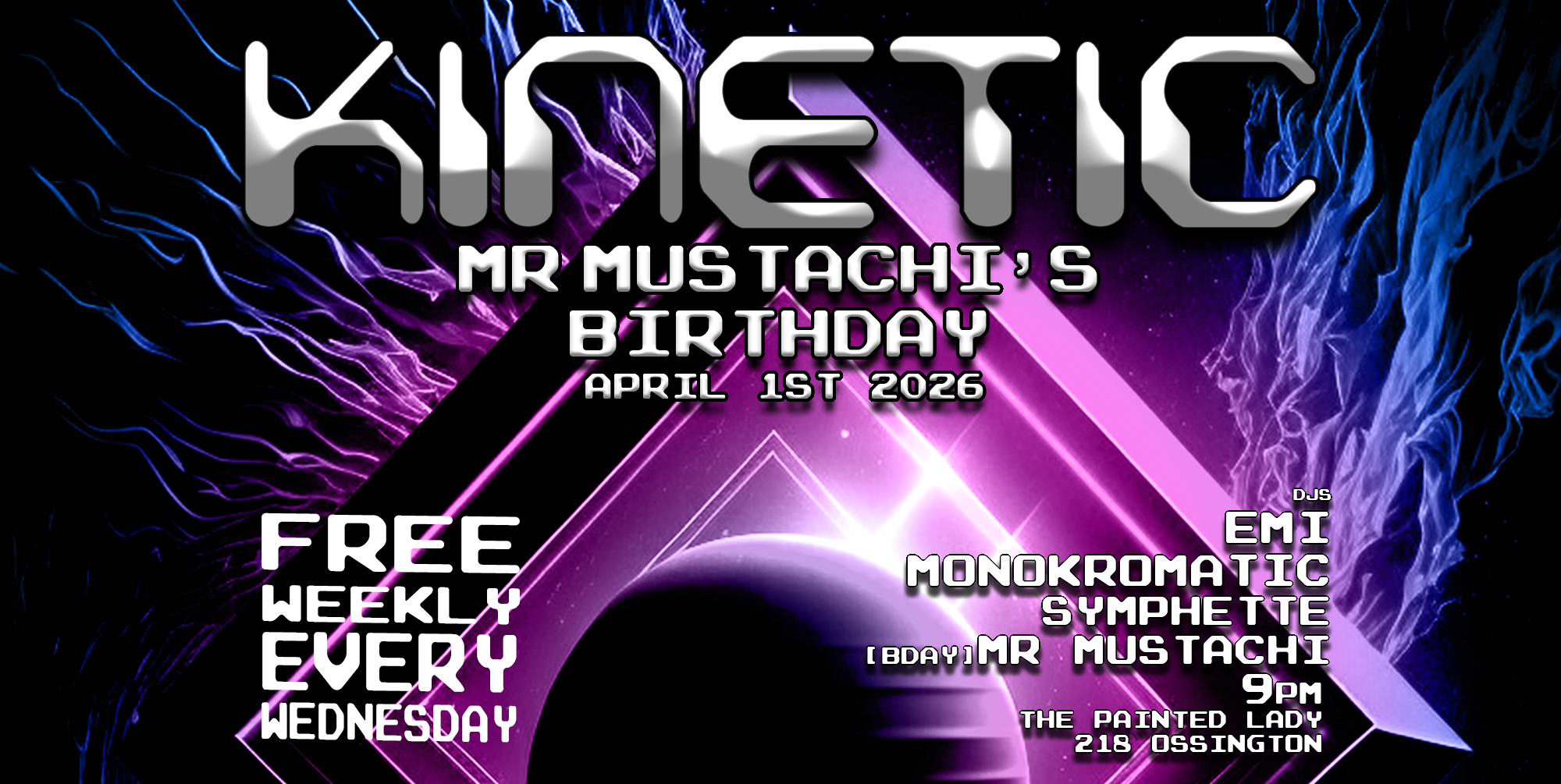 KINETIC 157 - MR MUSTACHI'S BIRTHDAY